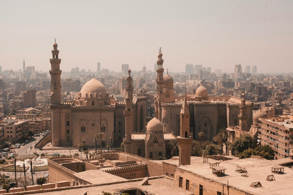 Ciudad de El Cairo en Egipto