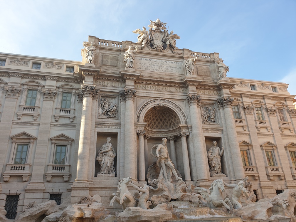 Fontana di Trevi en Roma