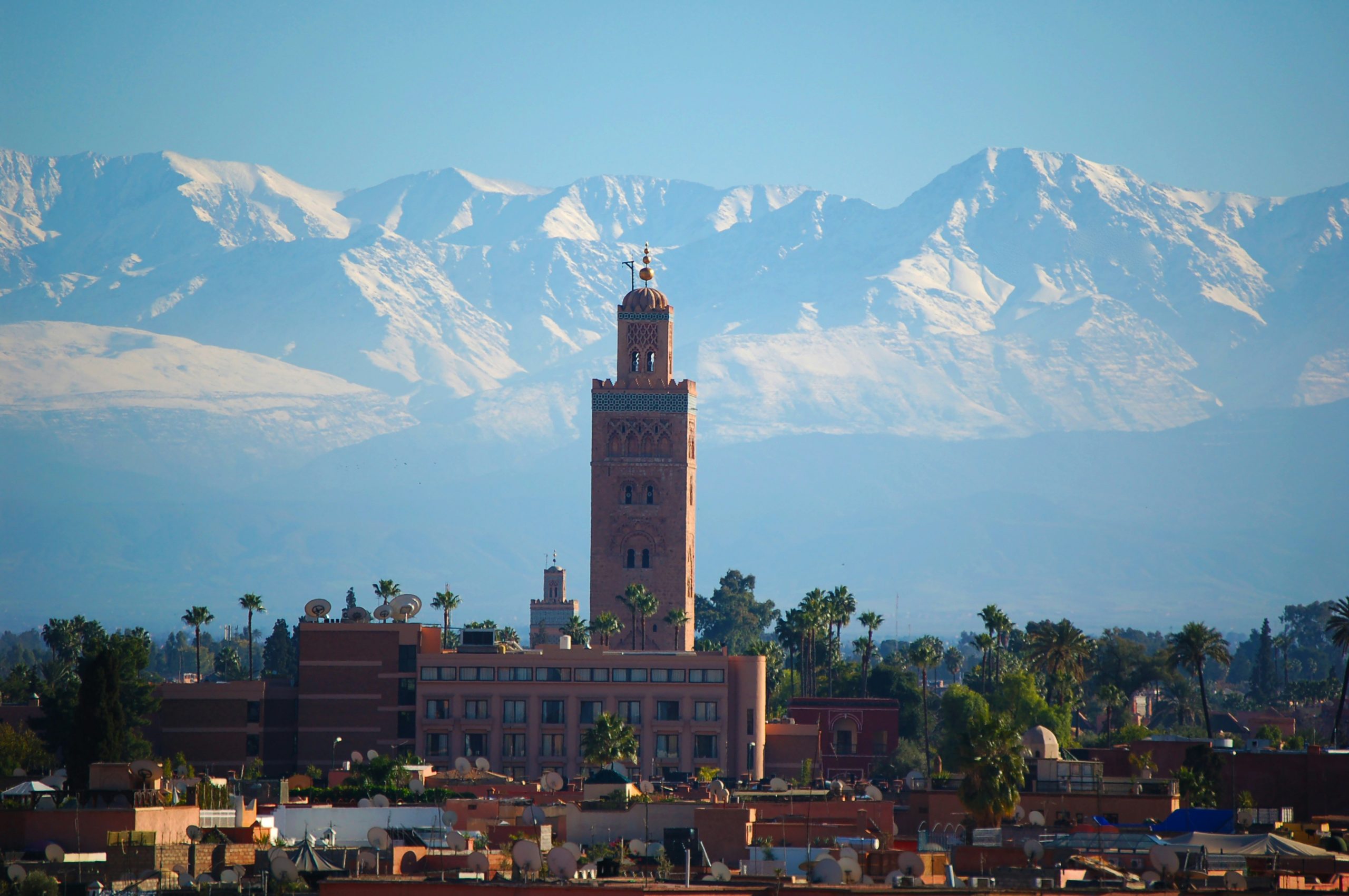 Marrakech centro de la ciudad