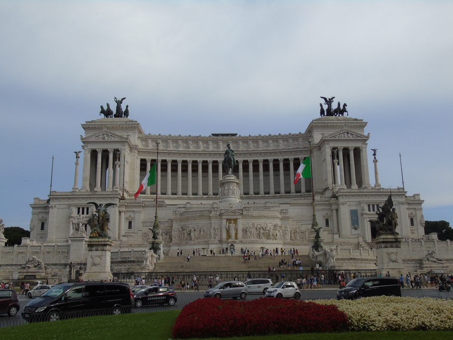 Piazza Venezia en Roma