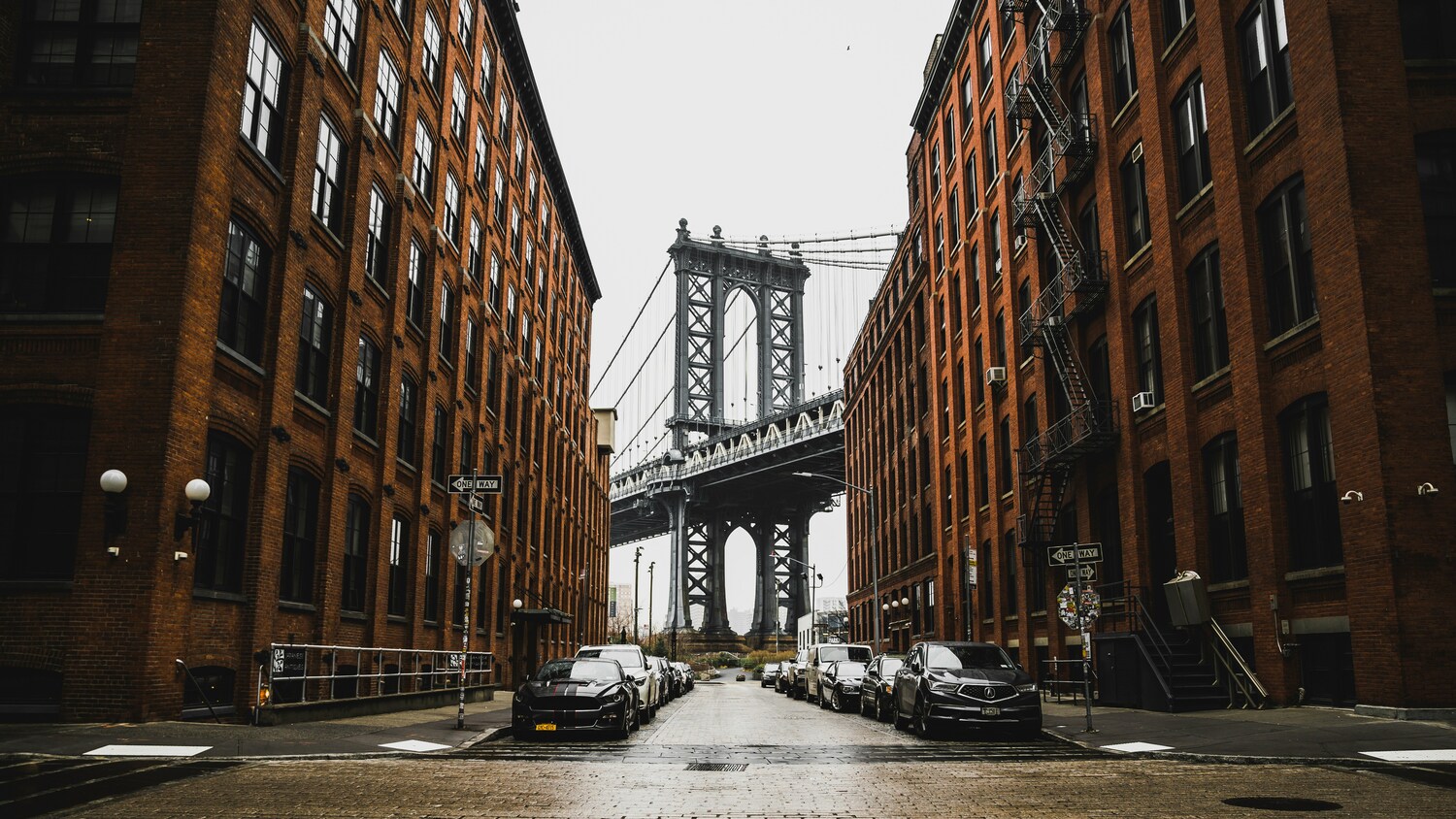 Puente de Brooklyn lugar famoso de Nueva York