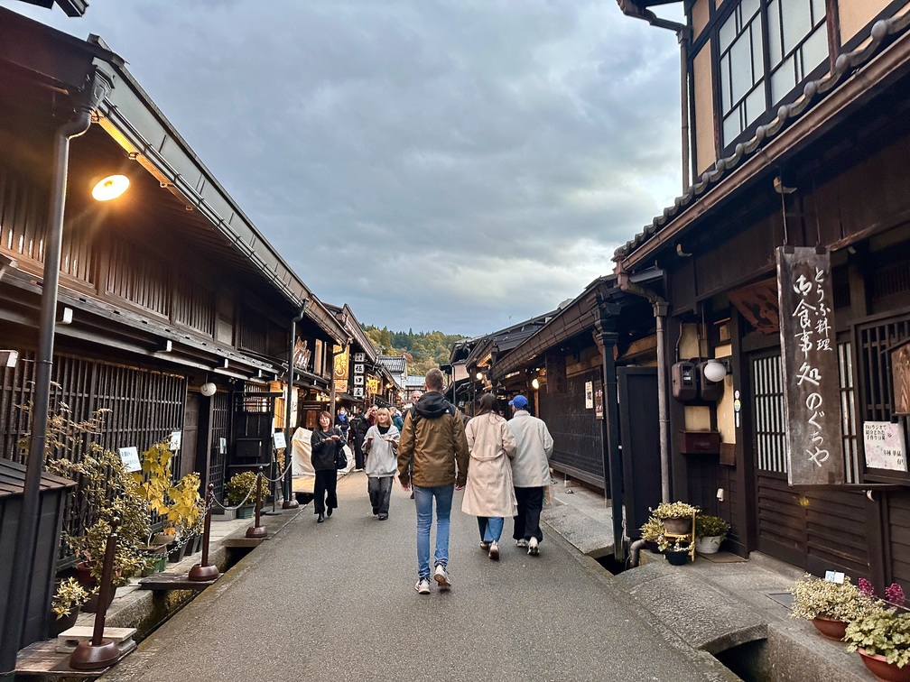 Calle famosa de Takayama