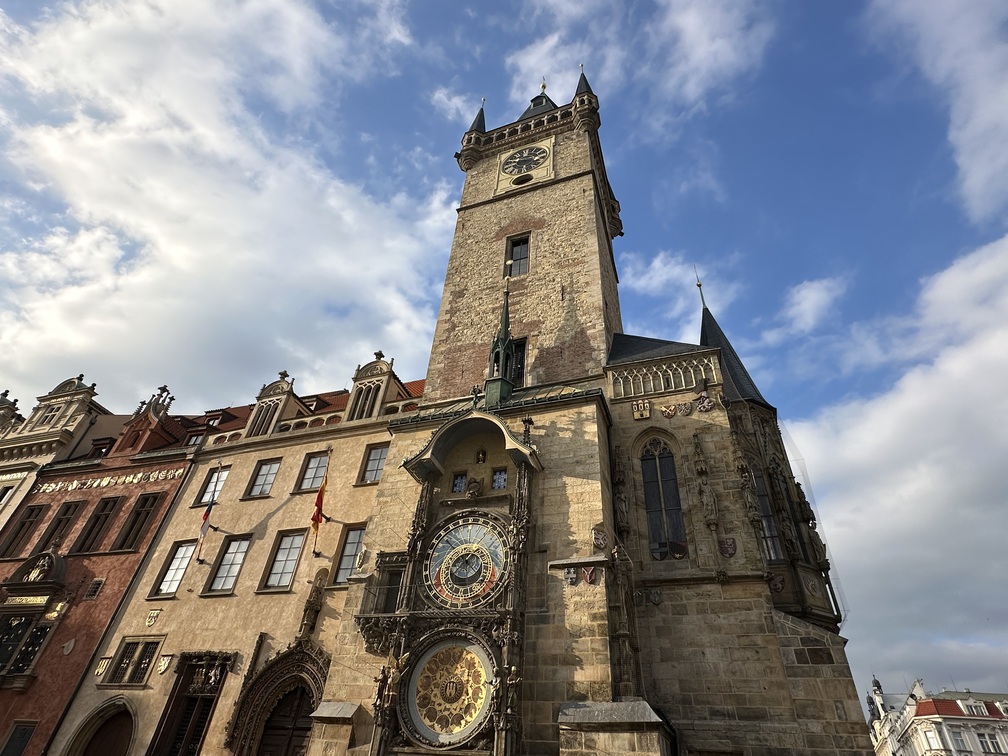 Reloj astronómico en Praga