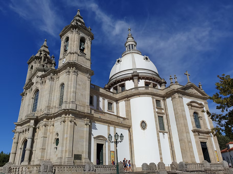 Santuario Nosa señora sameiro en Braga
