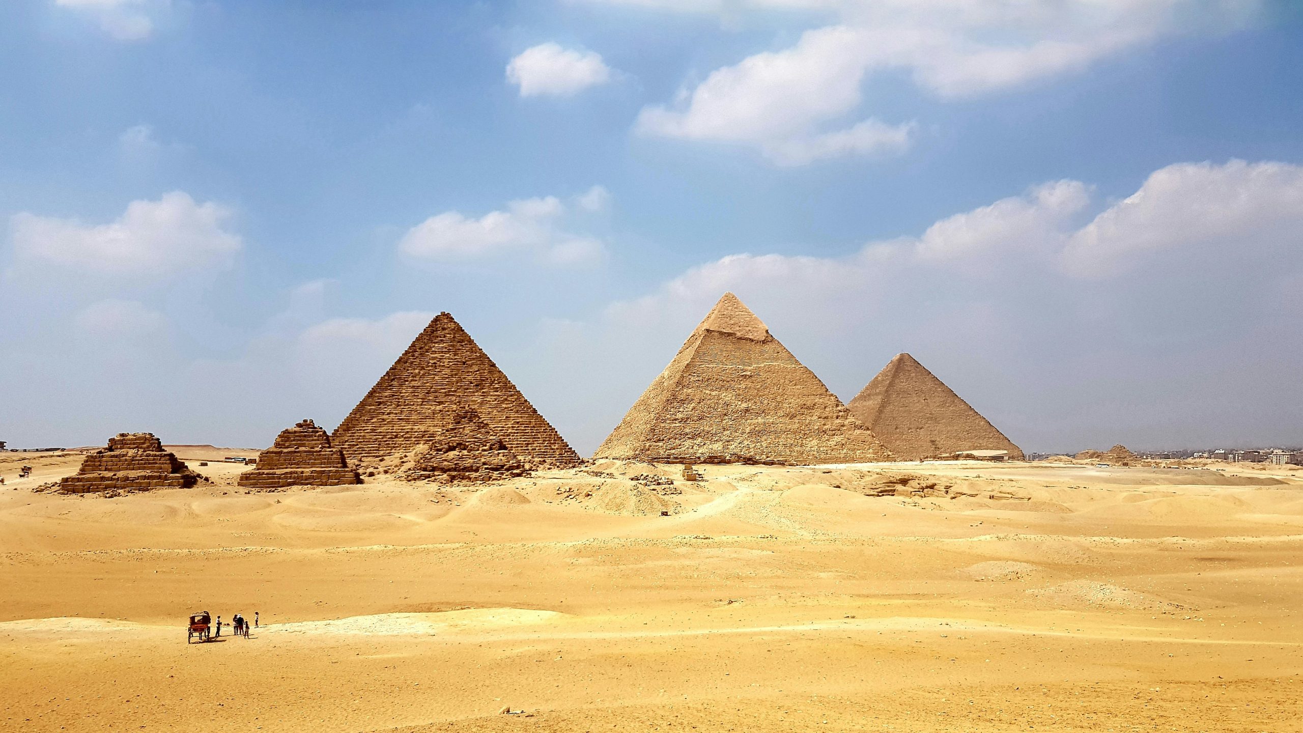Pirámides de Giza en Egipto