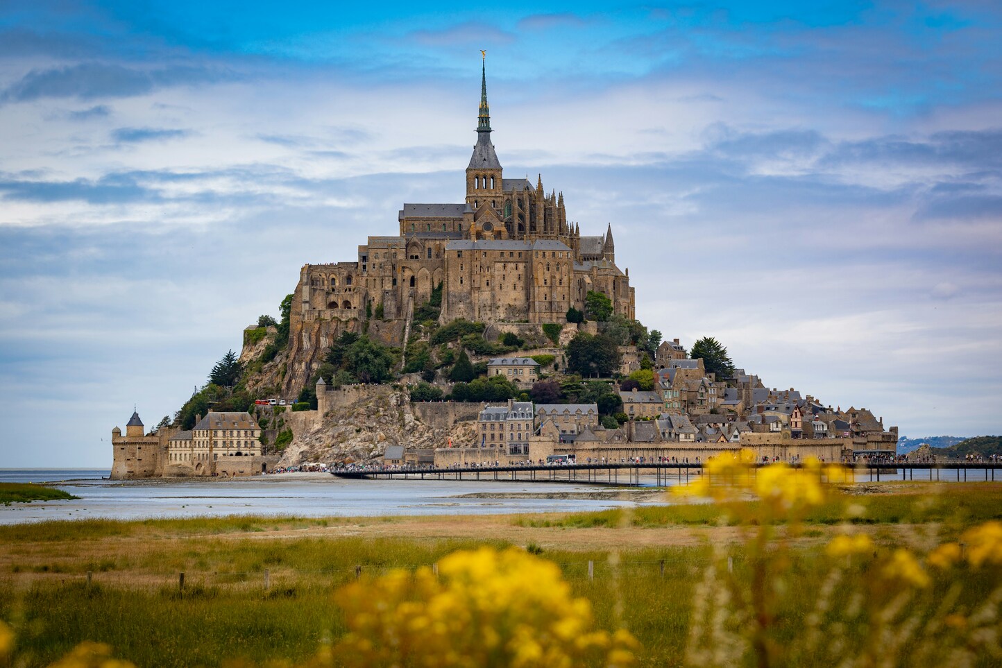 Mont Saint-Michel en Francia