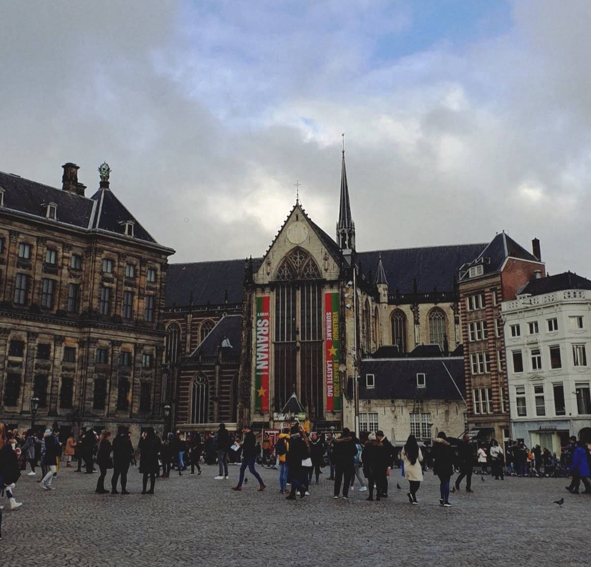 Plaza Dam en Ámsterdam