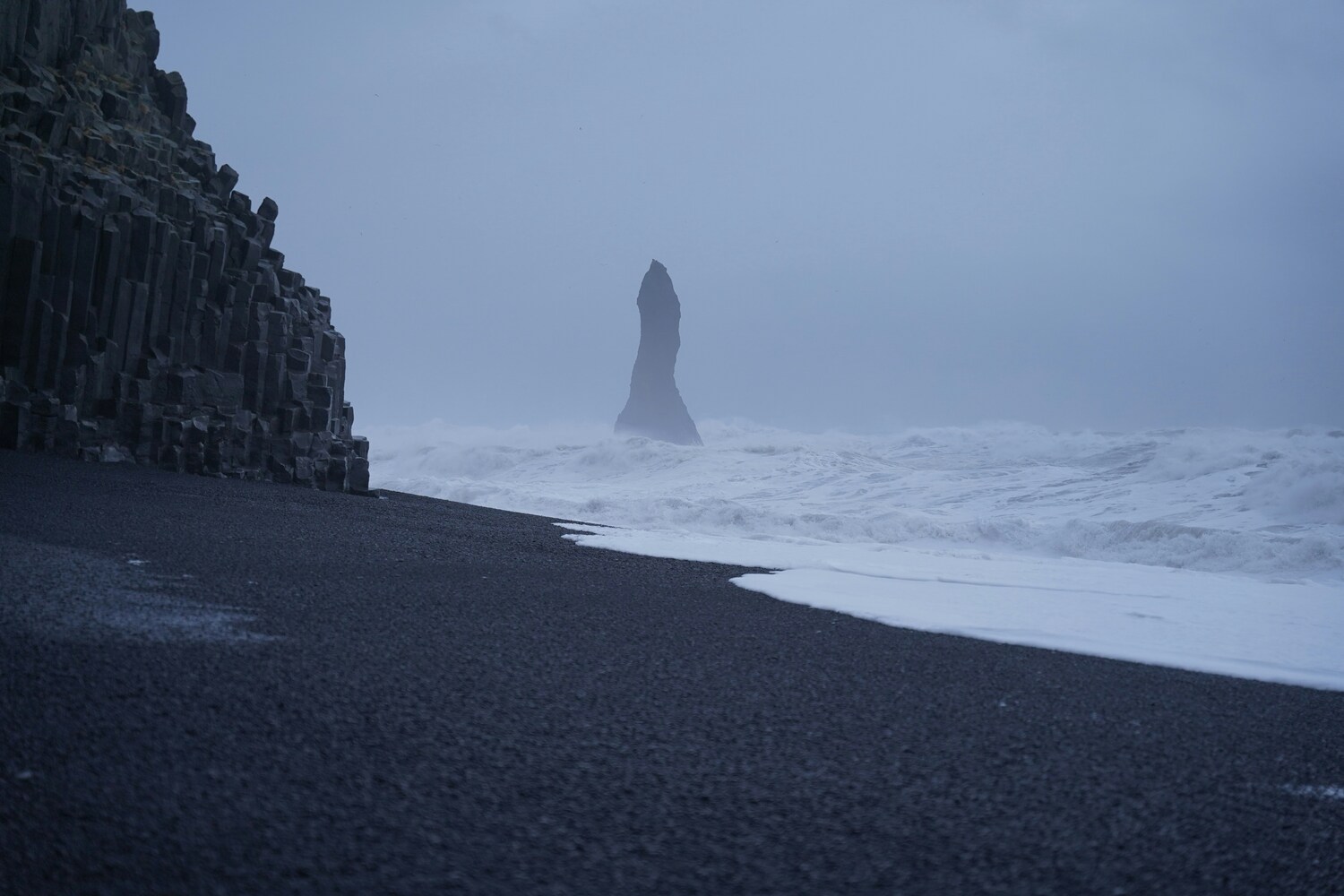 Playa de Reynisfjara en Islandia