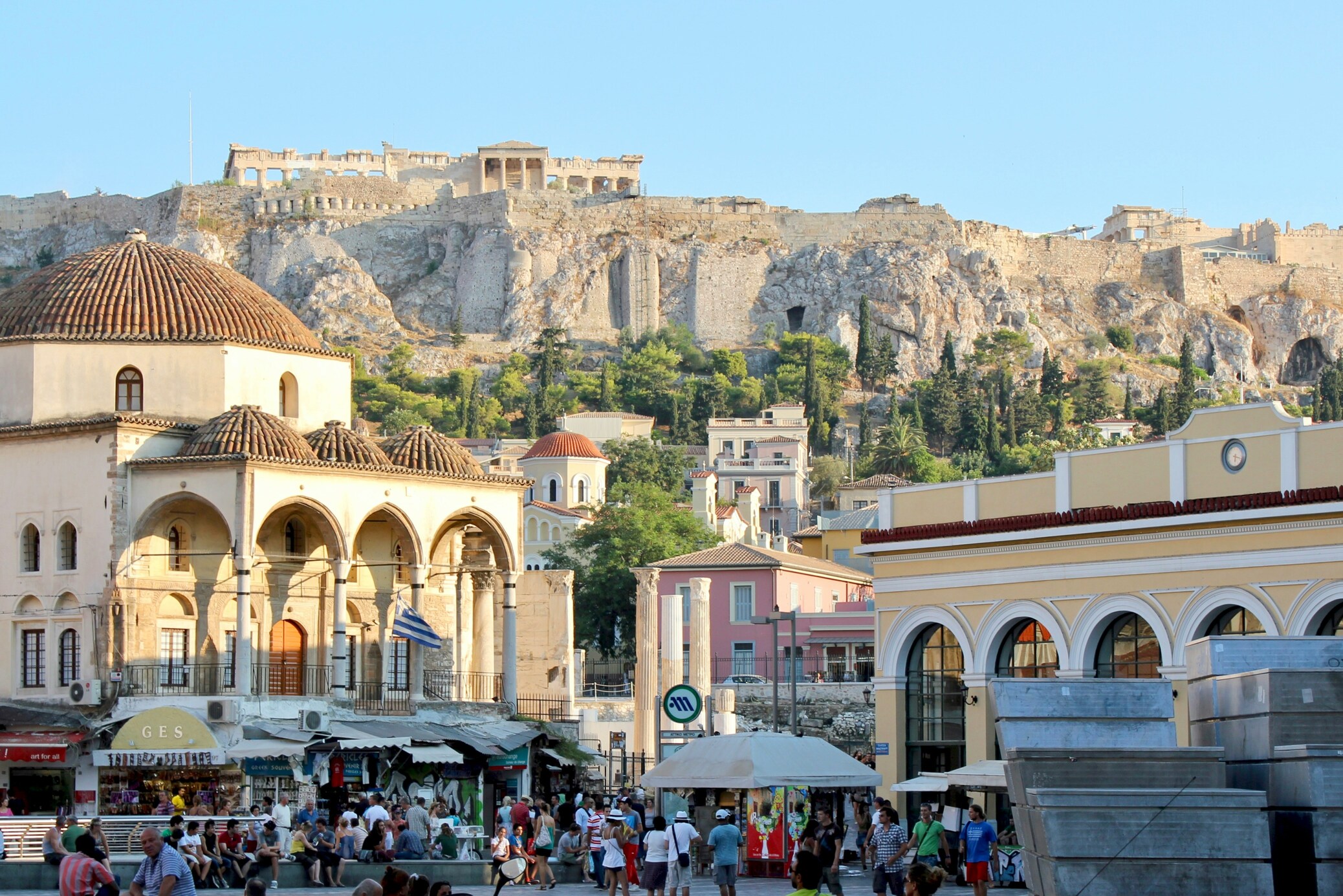 Atenas centro de la ciudad