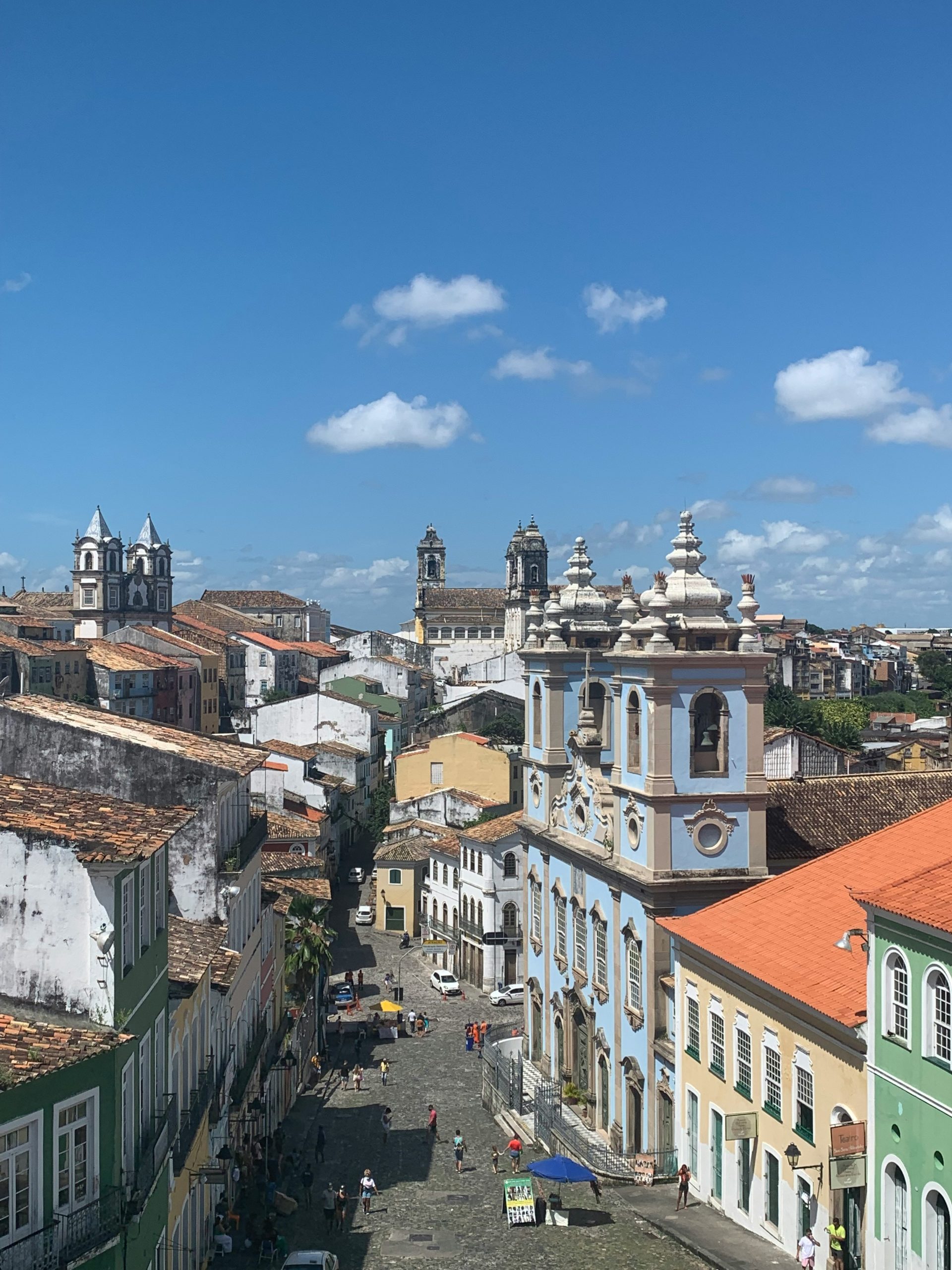 Salvador de Bahía foto del centro de la ciudad en Brasil
