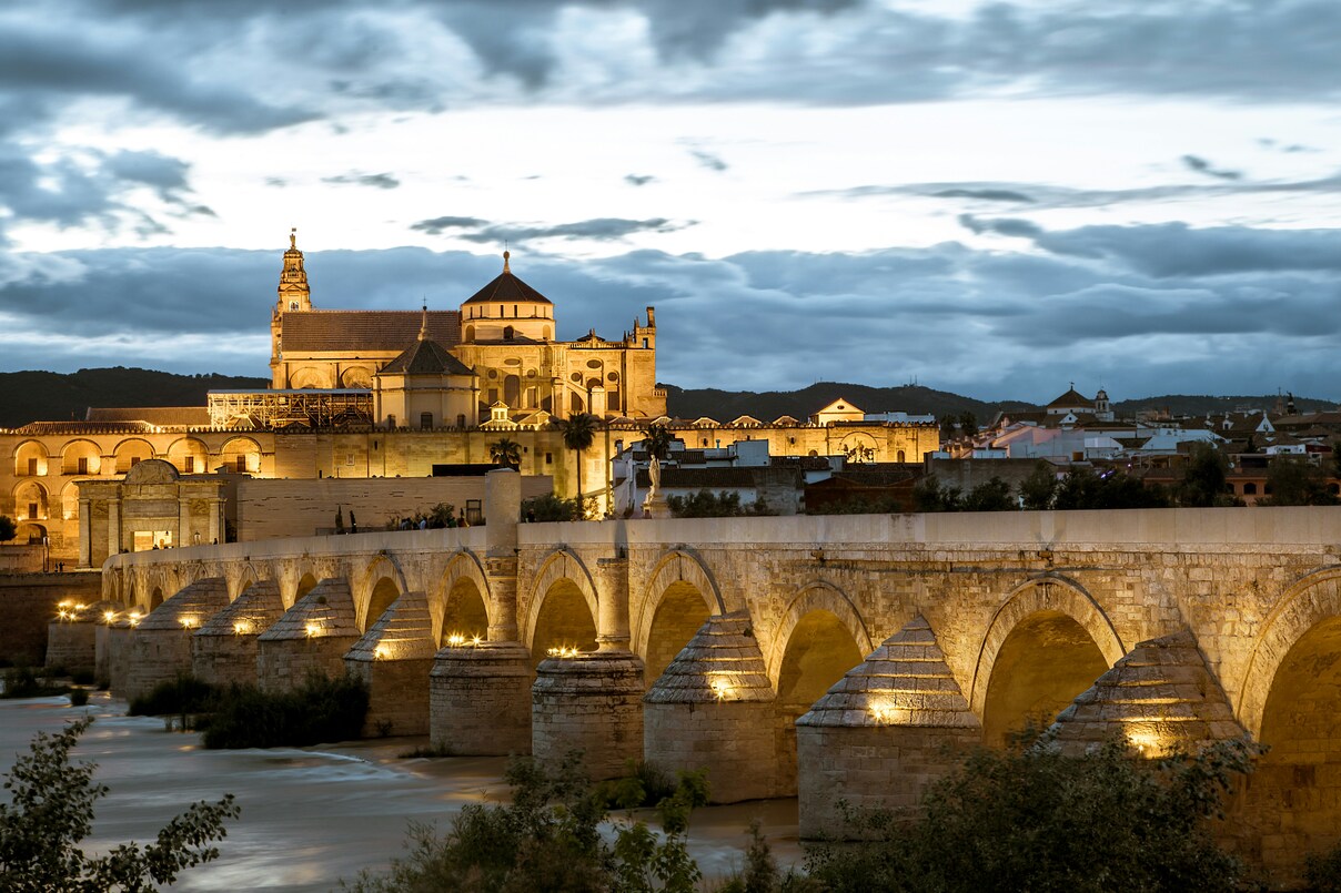Vistas de la ciudad de Córdoba en España