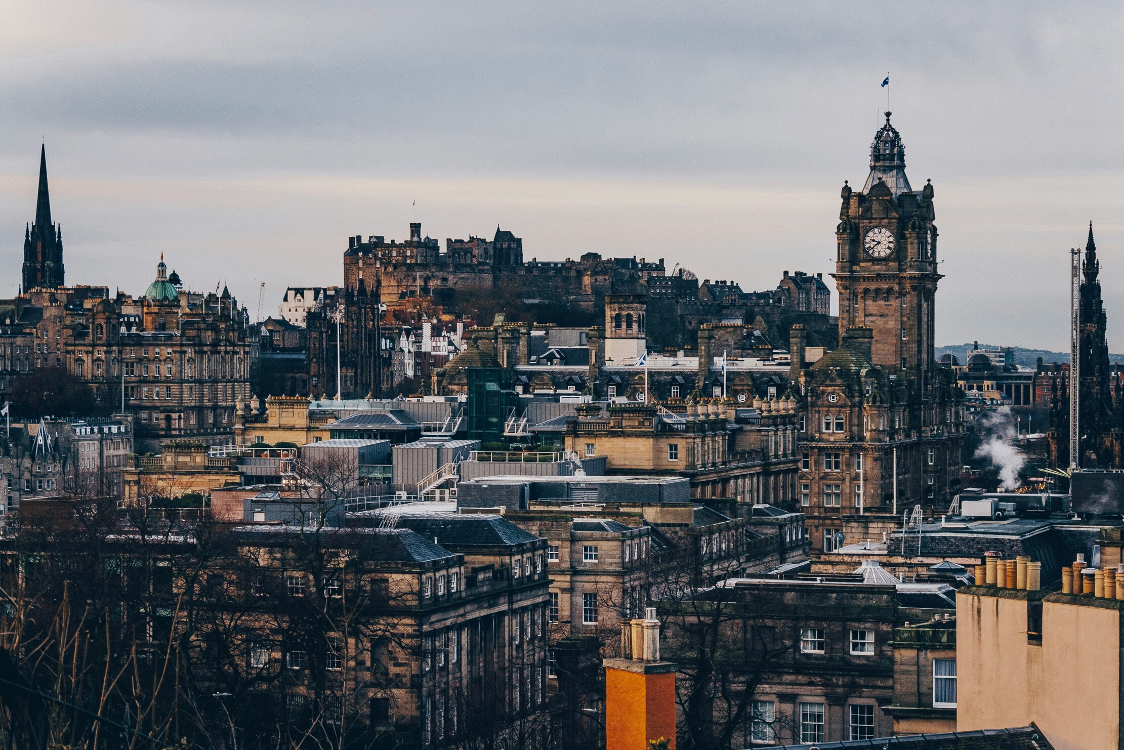 Espectacular ciudad de Edimburgo en Reino Unido