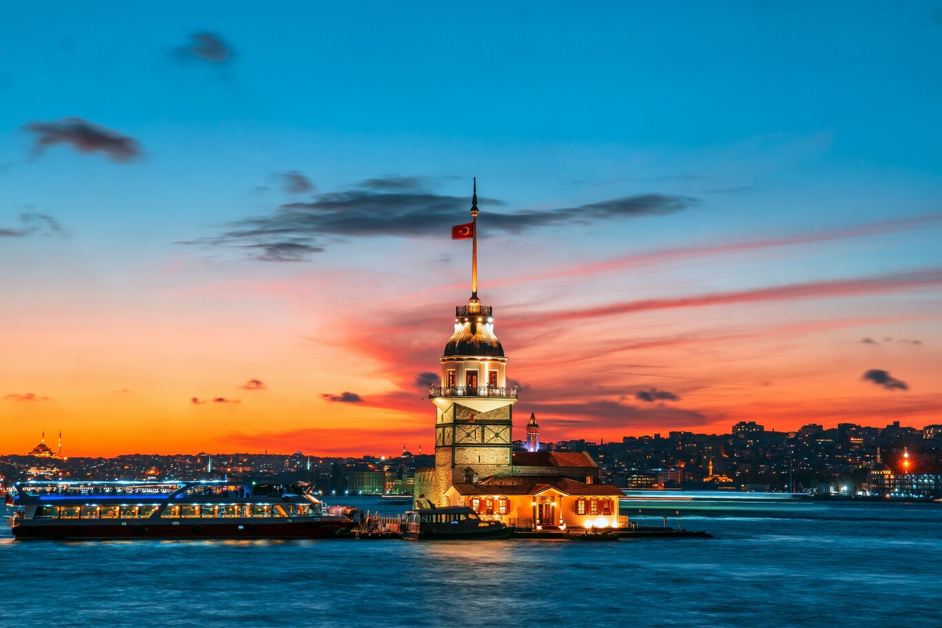Estambul río Bosforo