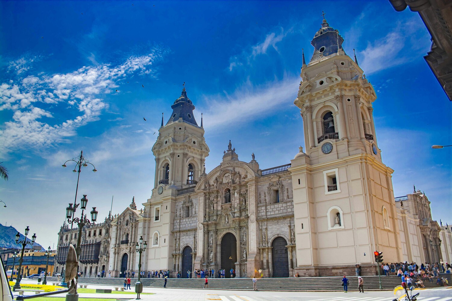 Lima catedral en Perú