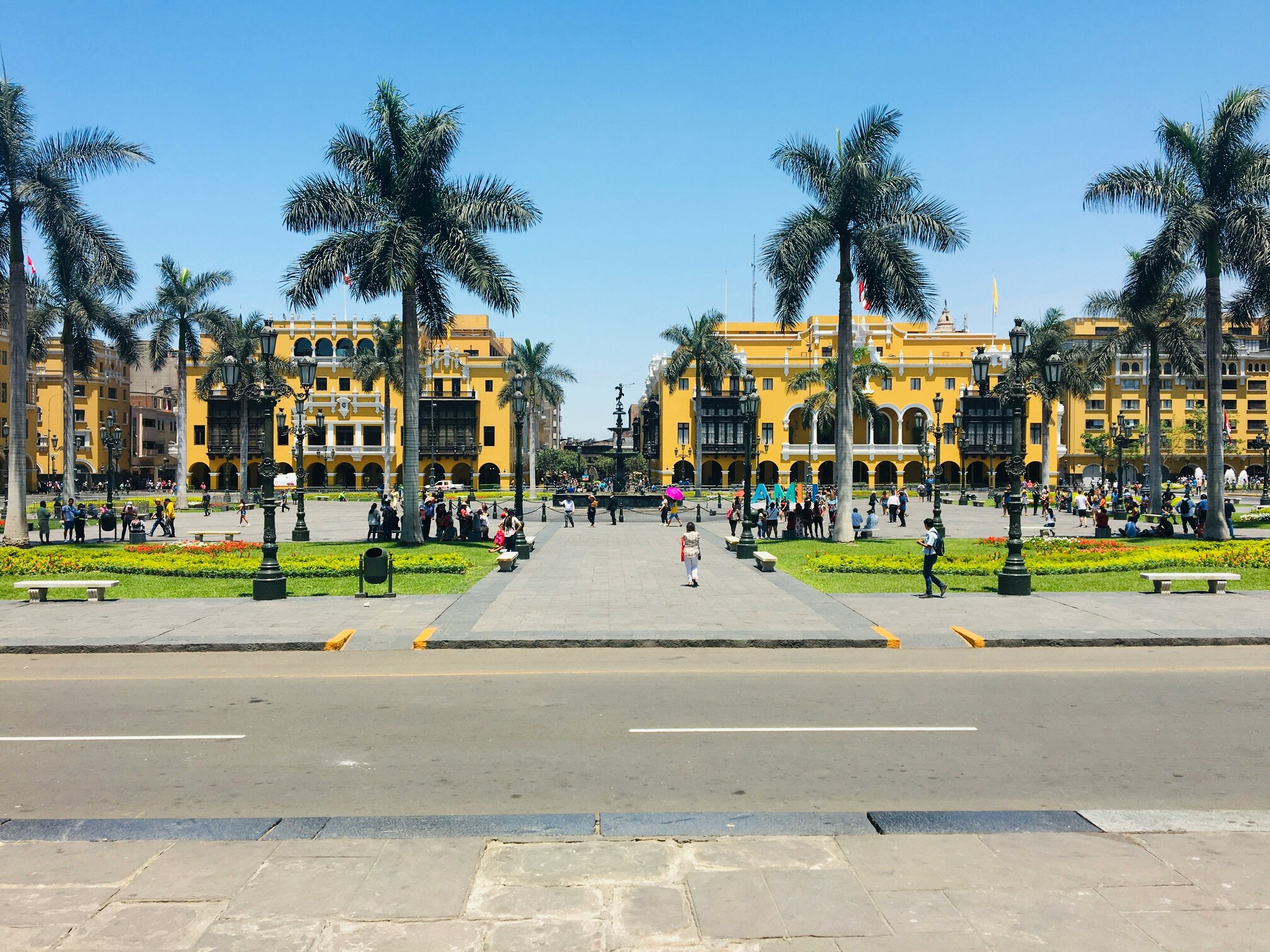 Lima paseo por el centro en Perú