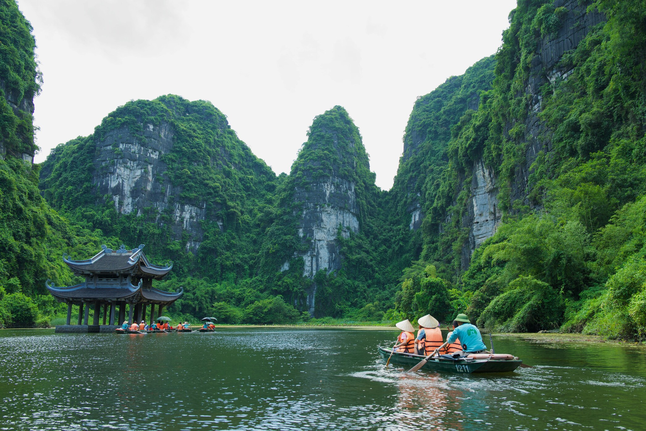 Ninh Binh paisaje espectacular en Vietnam