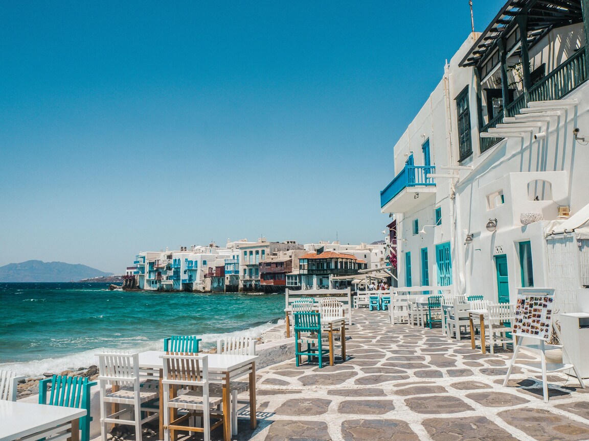 Santorini paseo del puerto