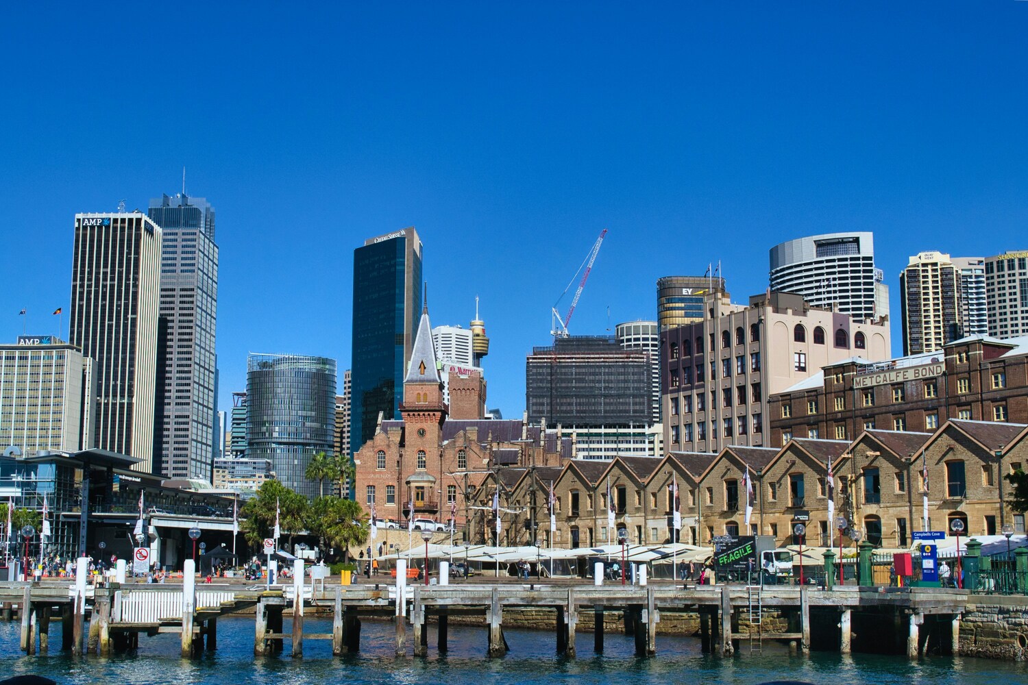 Circular Quay barrio de Sidney en Australia