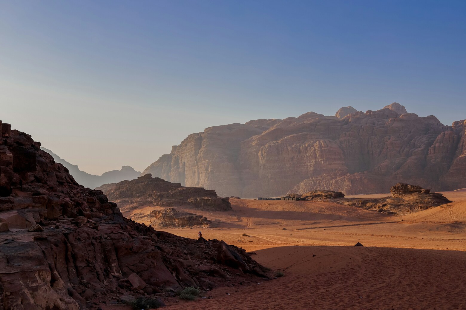 Desierto de Wadi Rum en Jordania