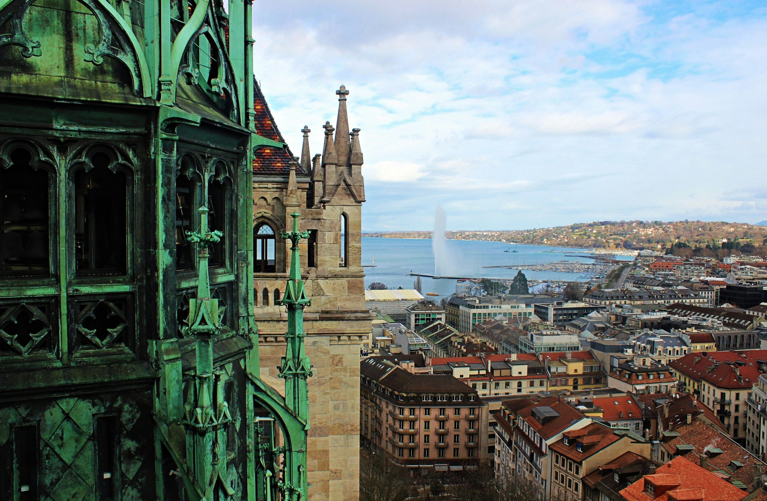 Ginebra ciudad Suiza en la zona francesa