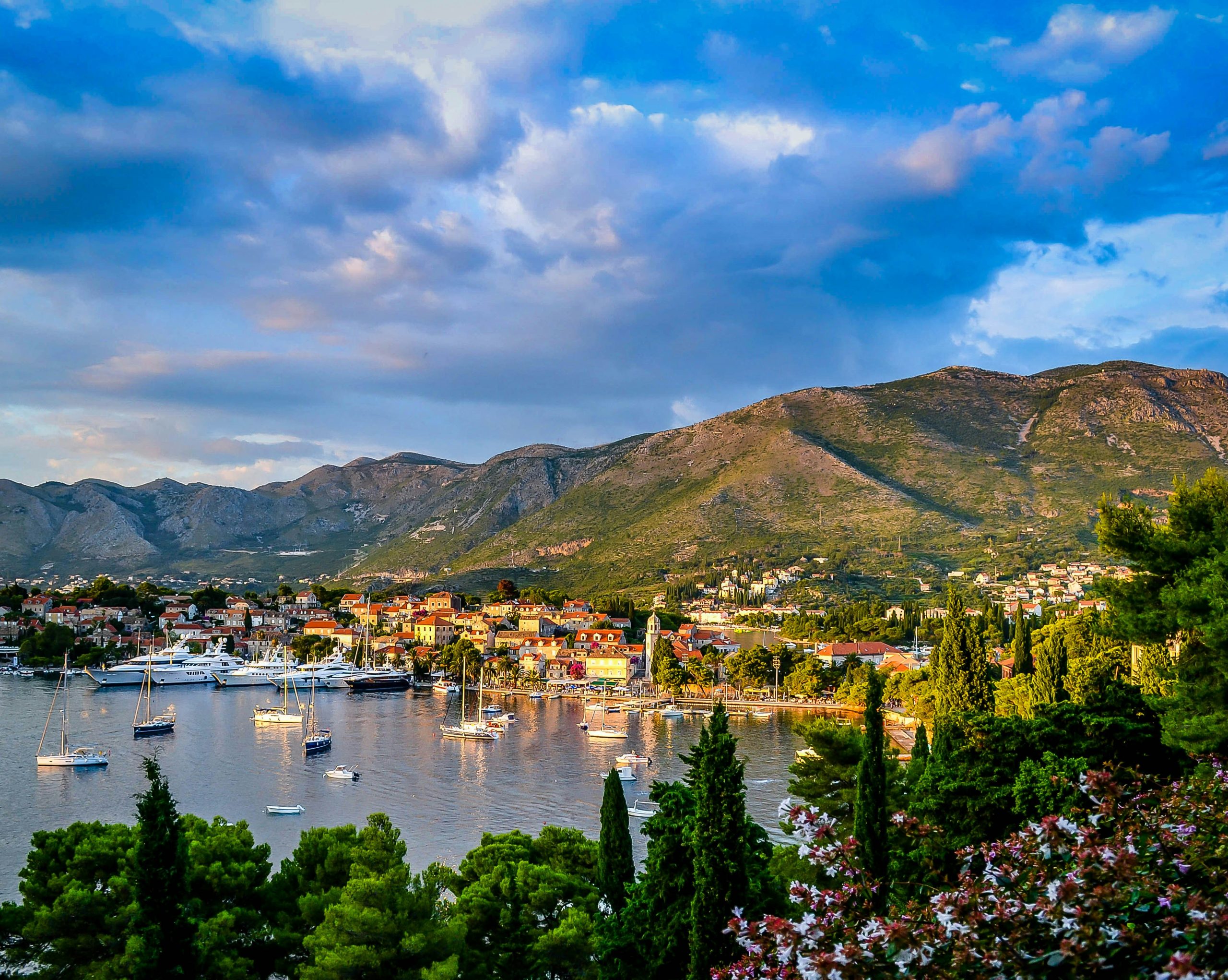 Cavtat pueblo costero en Croacia