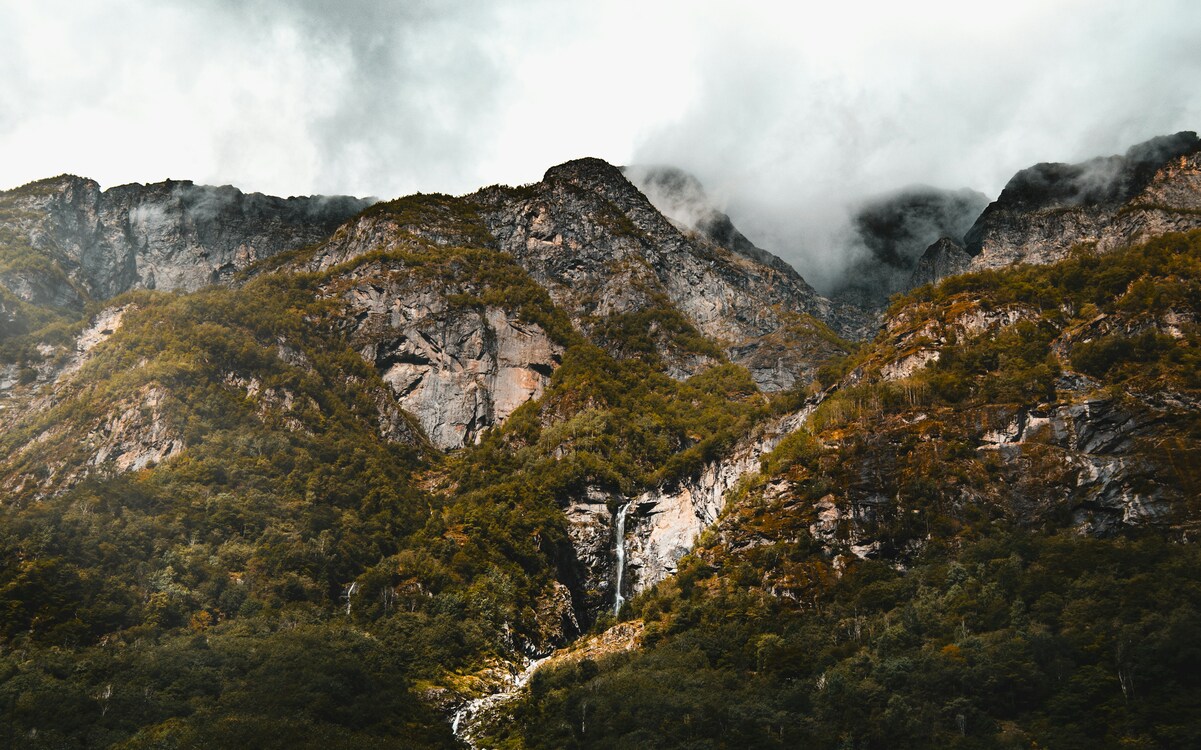 Nærøyfjord fiordos en Noruega