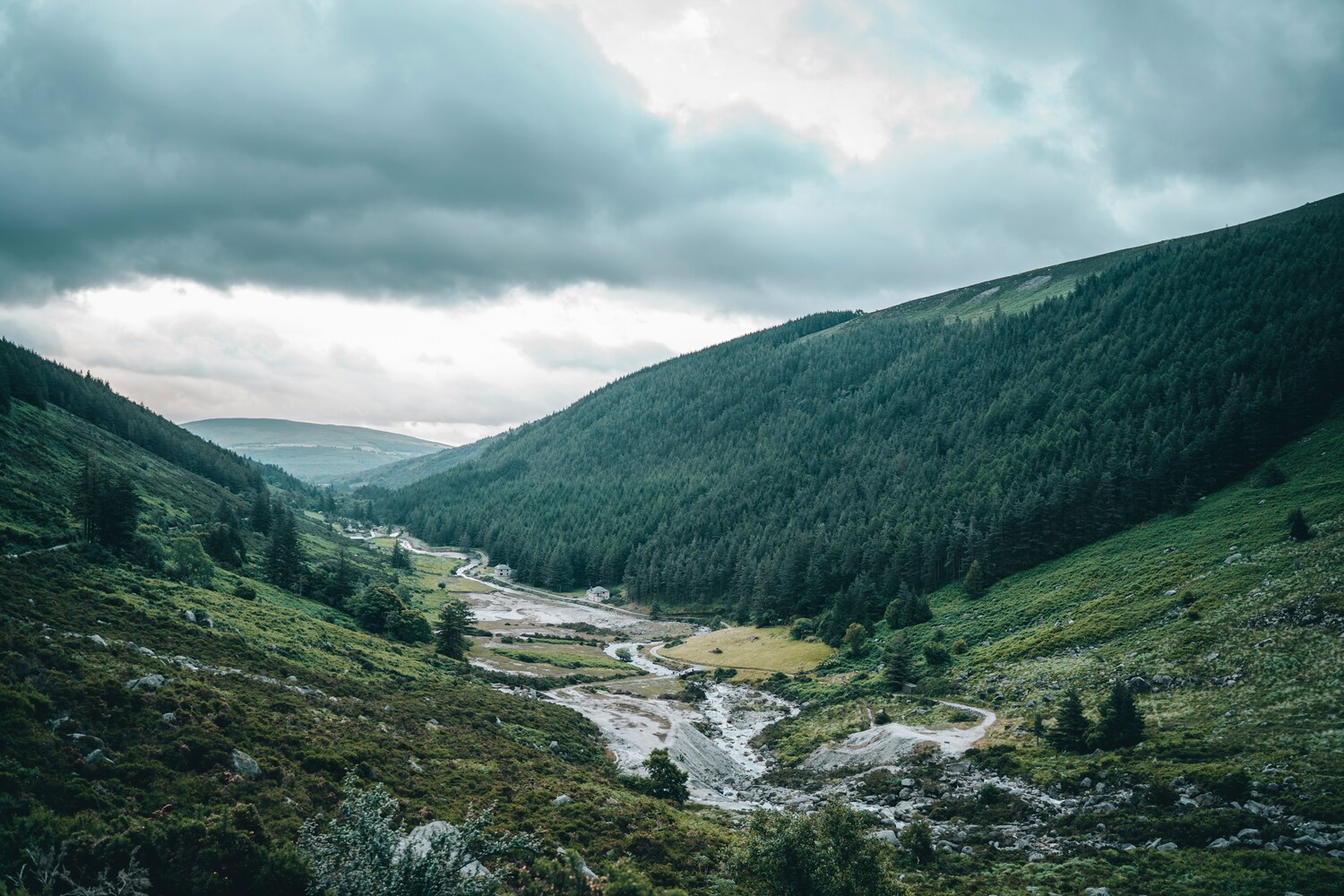 Montes Wicklow en Irlanda