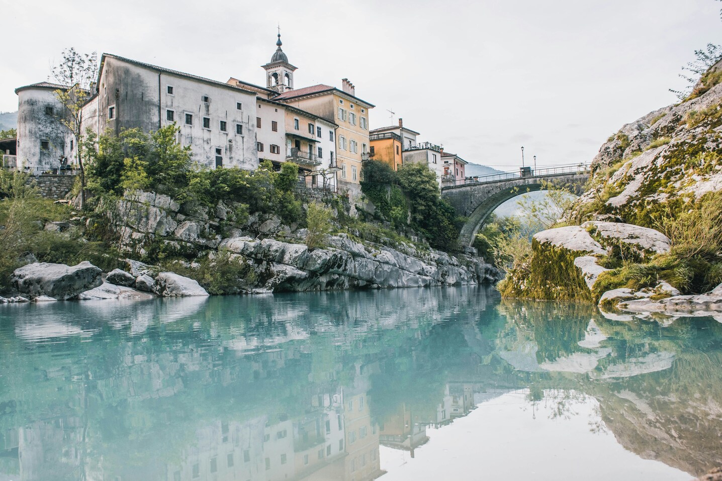 valle del Soča en Eslovenia